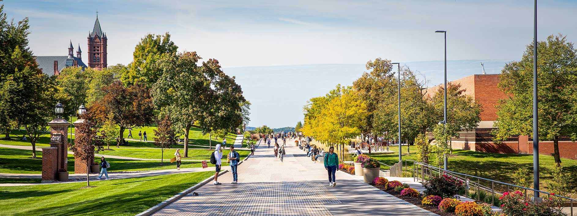 campus in the fall